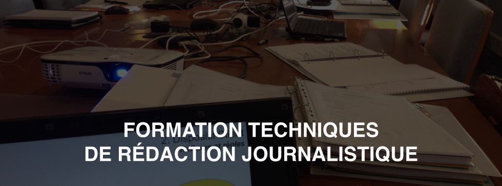 Formation Techniques de rédaction journalistique